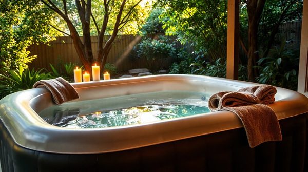 Découvrez les avantages d'un spa gonflable chez vous