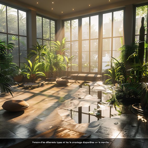 Fontaine d'intérieur : les avantages et les différents types disponibles sur le marché