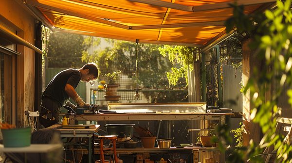 Réparation de store banne : solutions efficaces pour votre terrasse